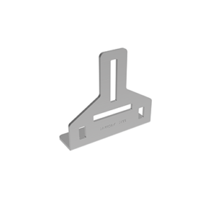 AXE2155 X55 U-Bar Angle Fitting Zinc Plated